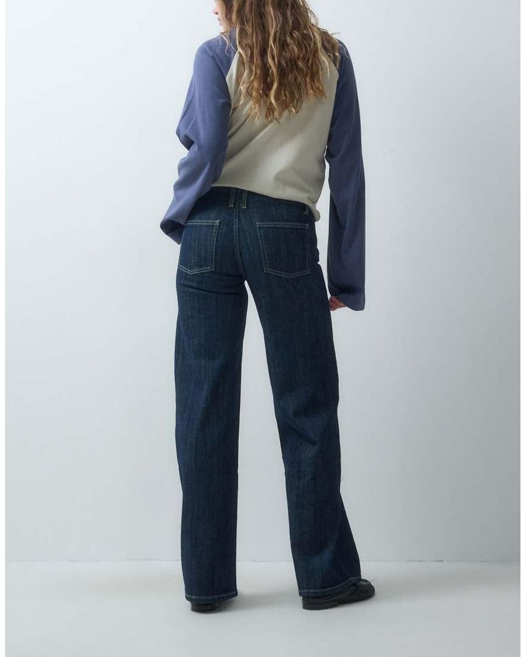 Mango Blue Teen Straight Jean