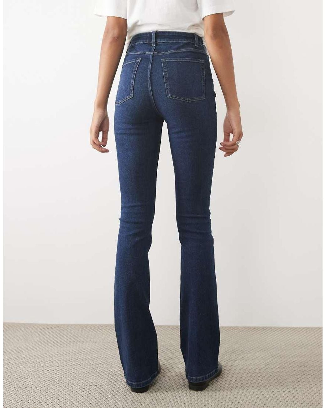 JDY Tall Blue High Waist Bootcut Jeans