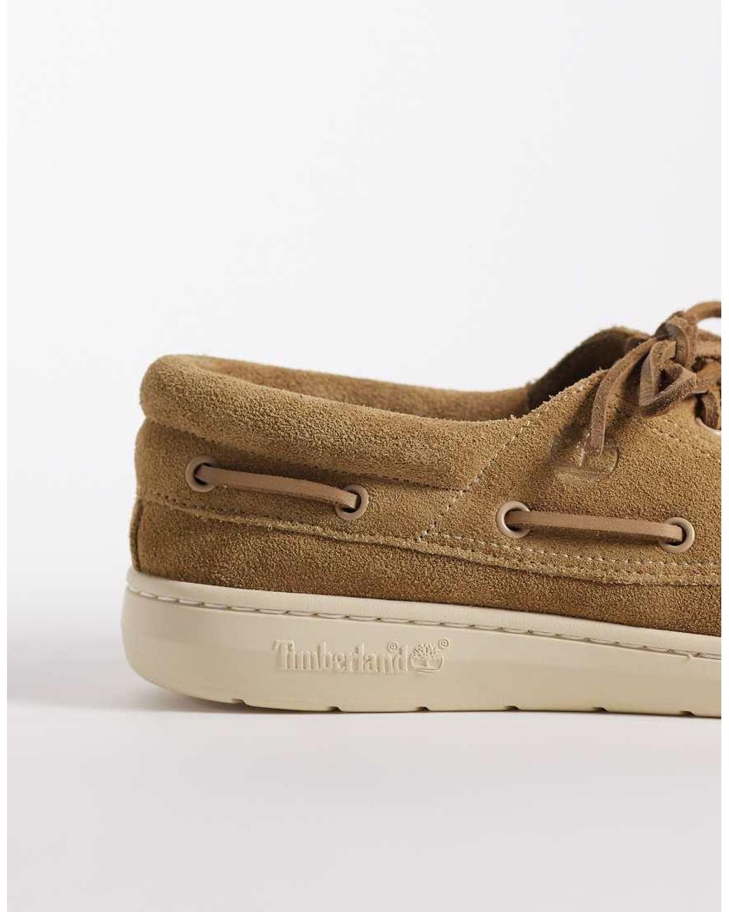 Timberland White Boat Shoe for men