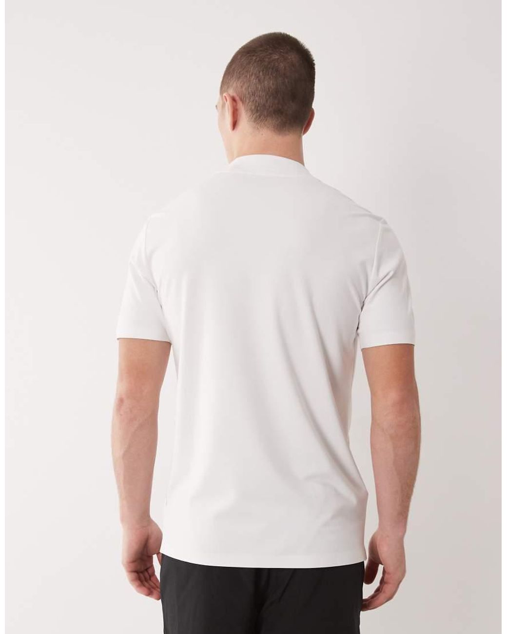 Mango White Performance Thermal Insulating T-shirt for men