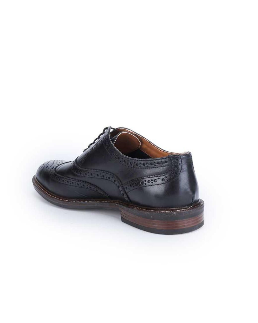 Thomas Crick Brown 'Waldew' Leather Oxford Formal Lace-Up Shoes for men