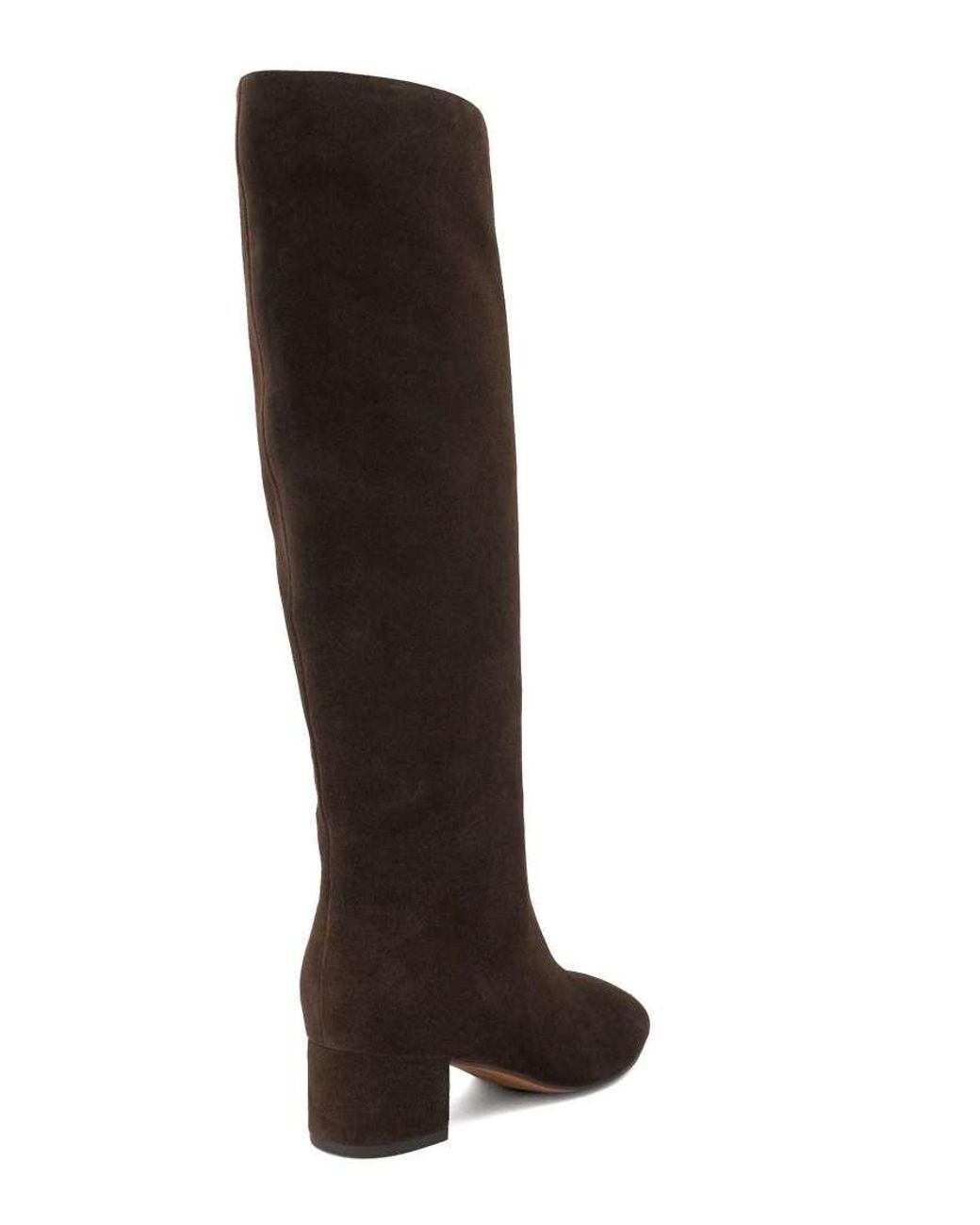 Dune Brown Stunned Knee High Boots