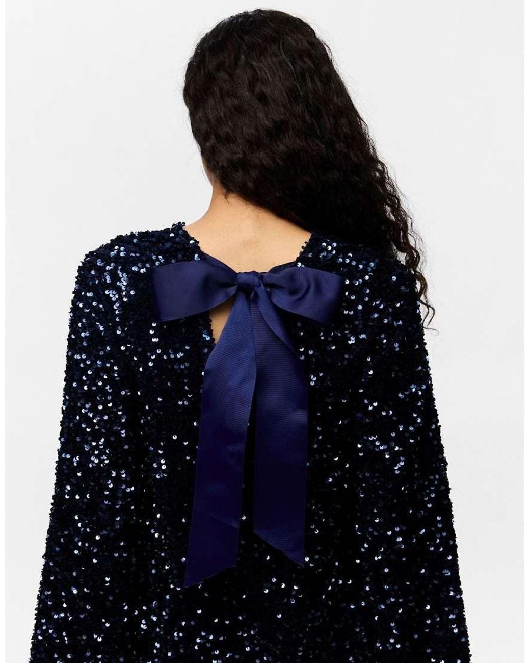 Pieces Blue Dress