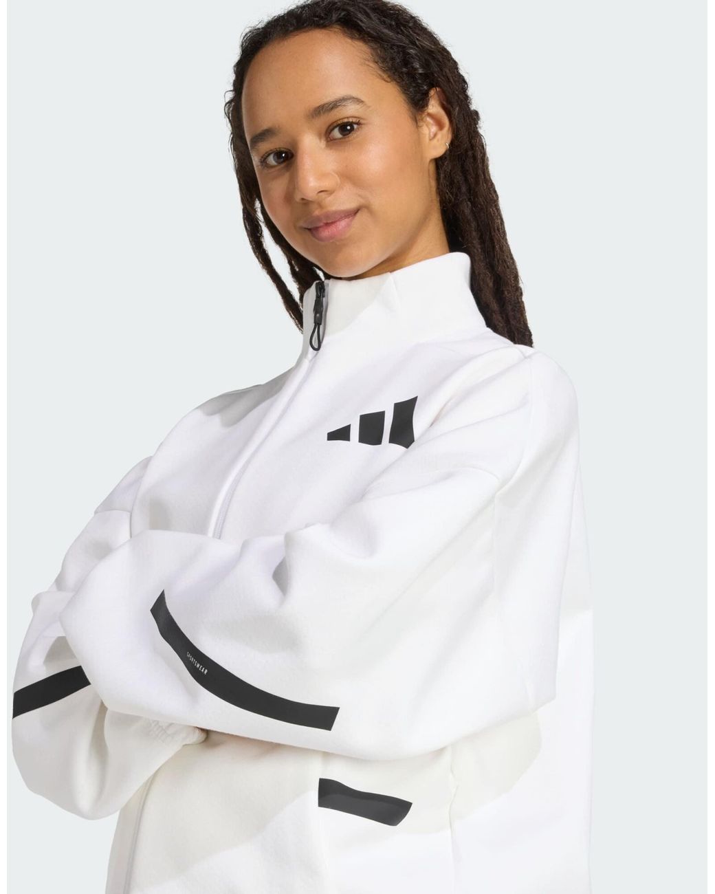 Adidas Originals White Adidas originals – z.n.e. – trainingsoberteil