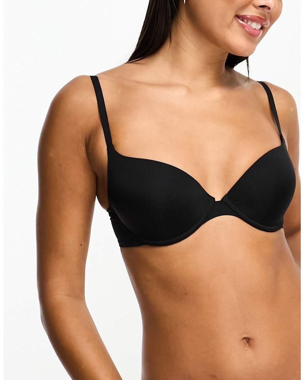 Wonderbra Black Ultimate T-Shirt Bra
