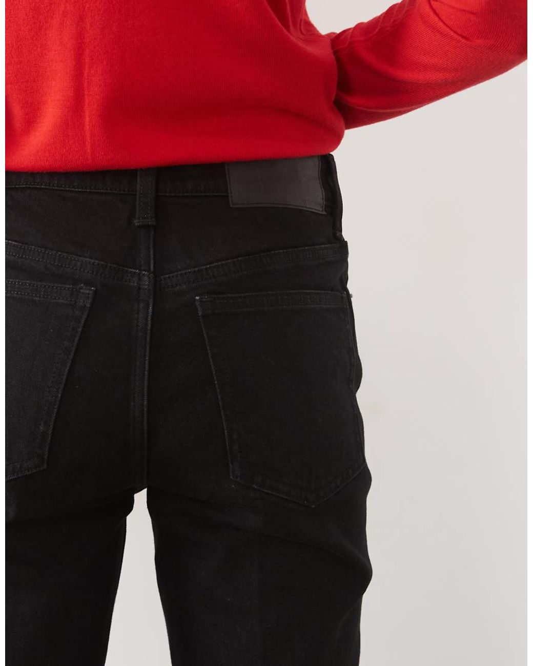 ASOS Red Asos Design Tall Bootcut Flare Jean