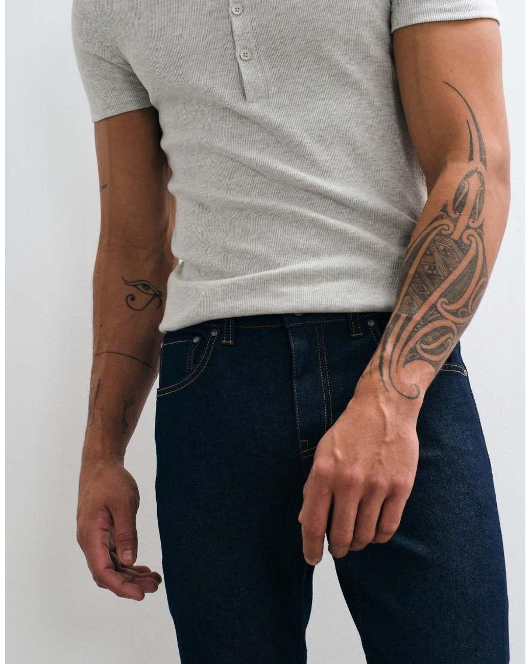ASOS White Skinny Jeans for men
