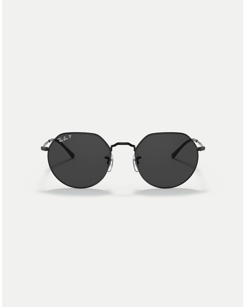 Ray-Ban Black Jack Irregular Polarised Sunglasses