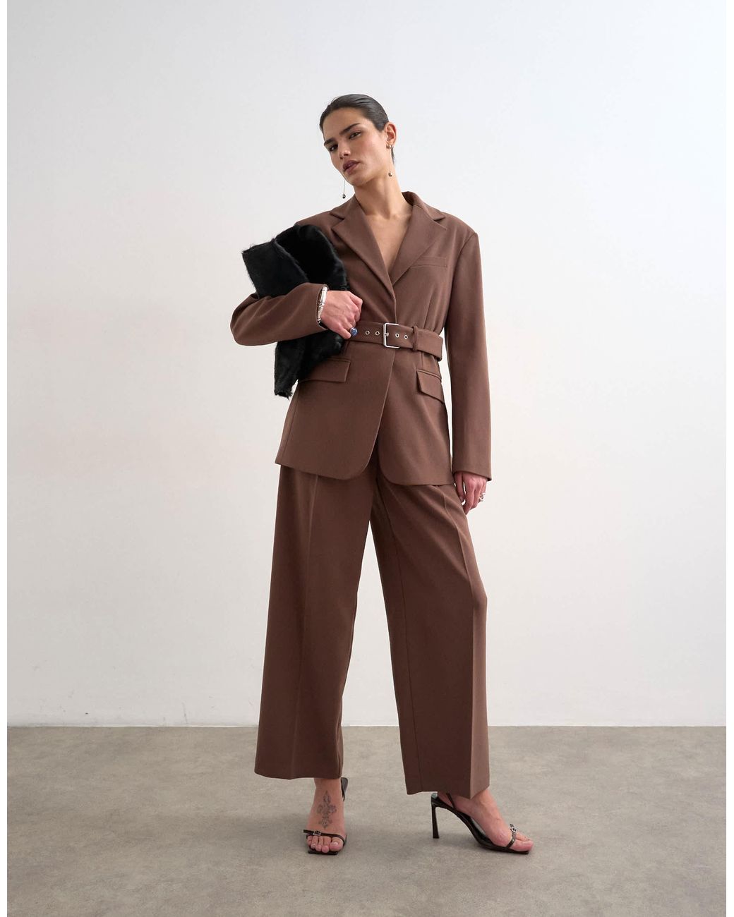 TOPSHOP Brown – blazer