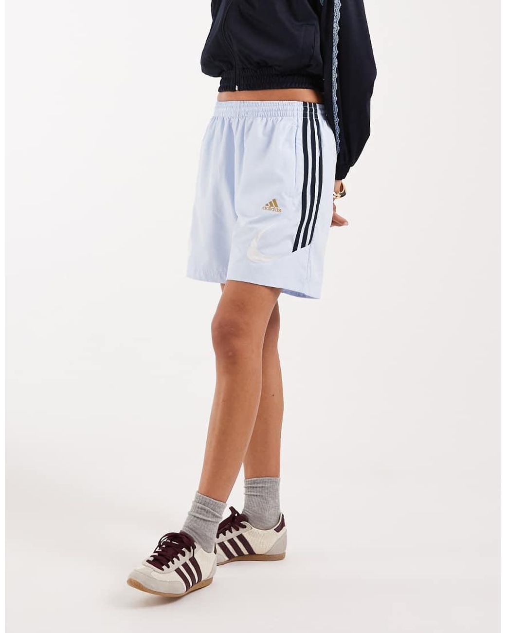 Adidas Originals White Teamgeist Shorts