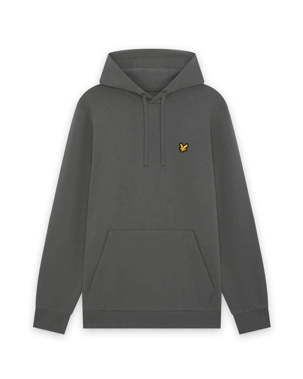 Lyle & Scott Gray Mid Layers Sports Loopback Hoodie for men
