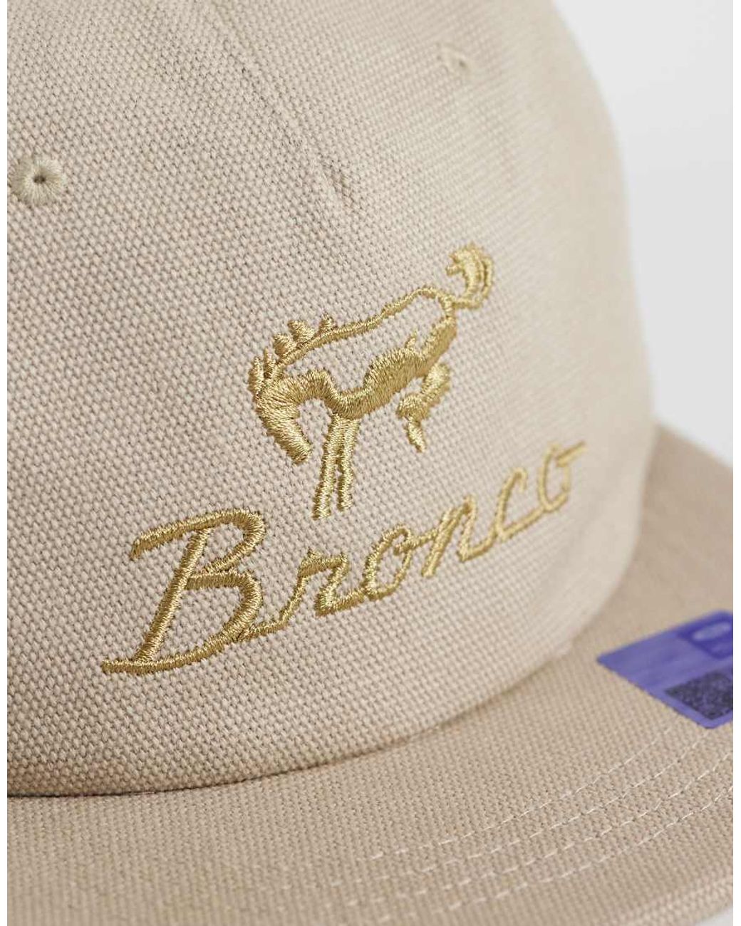 Cappellino Con Visiera Corta Ford Bronco di ASOS in Natural da Uomo