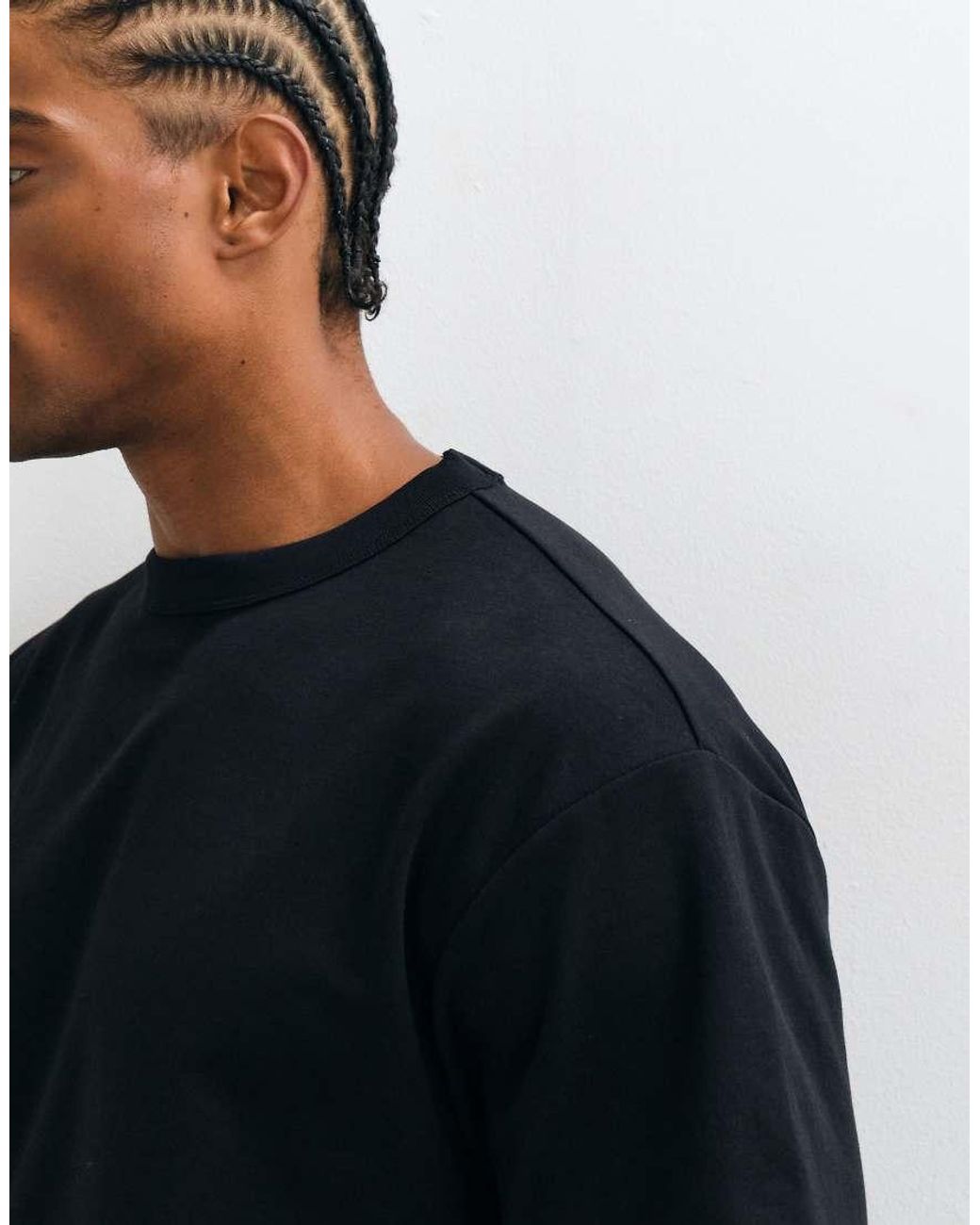 ASOS Blue Breathemax Heavyweight Relaxed T-Shirt for men