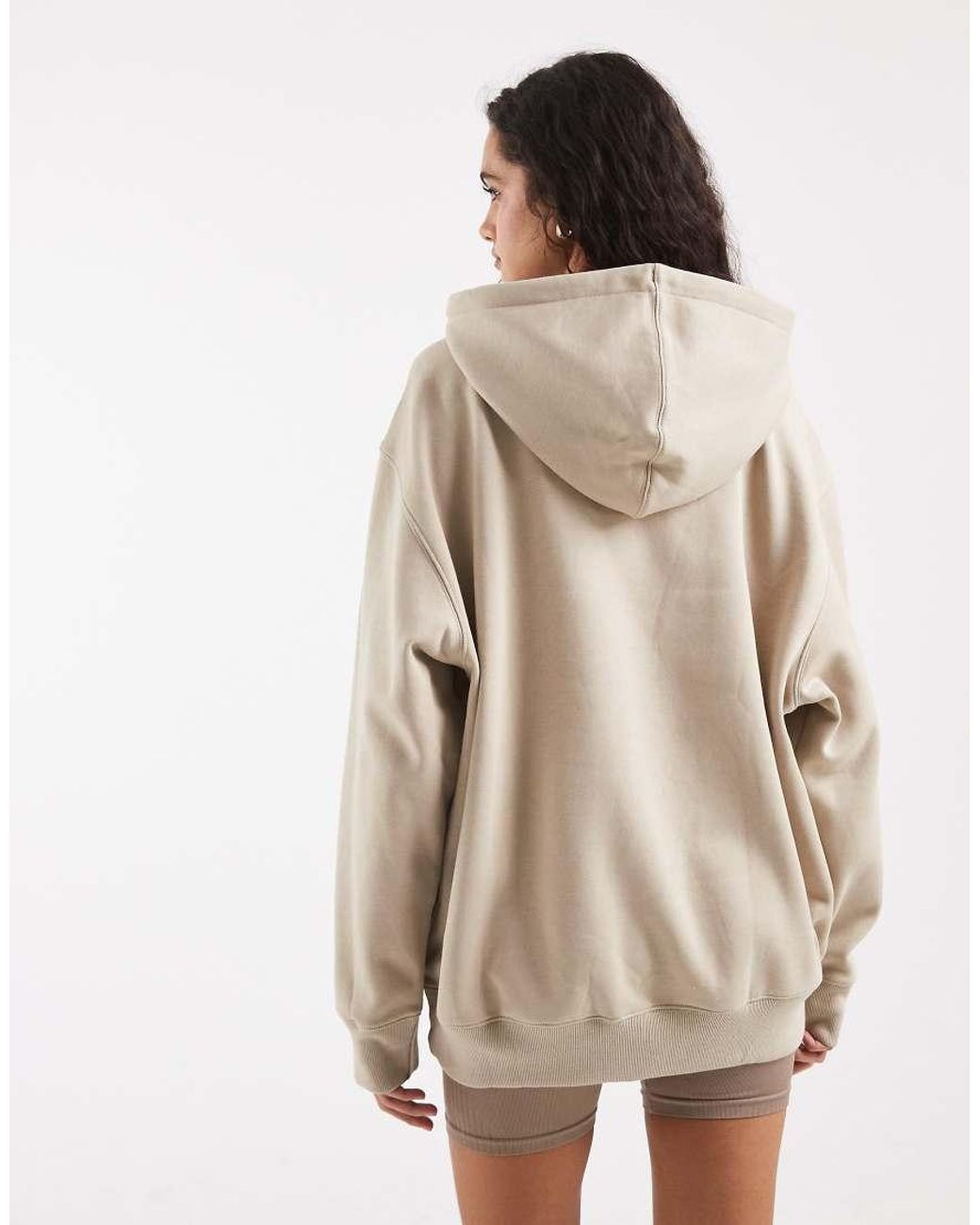 Adidas Originals Natural Essentials Oversized Fleece Hoodie