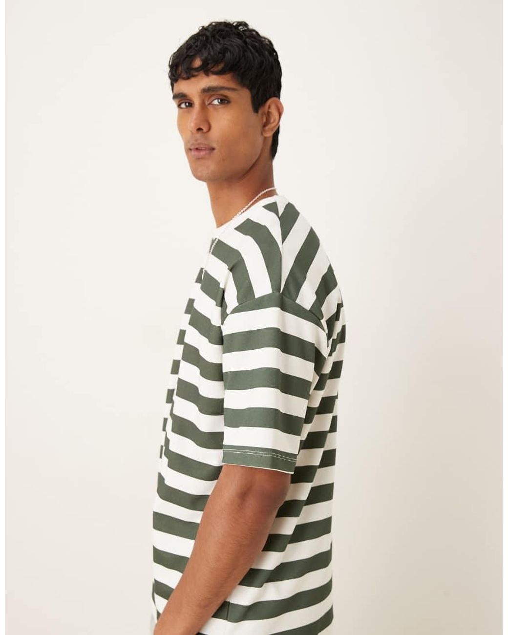 ASOS Brown Heavyweight Oversized T-shirt for men