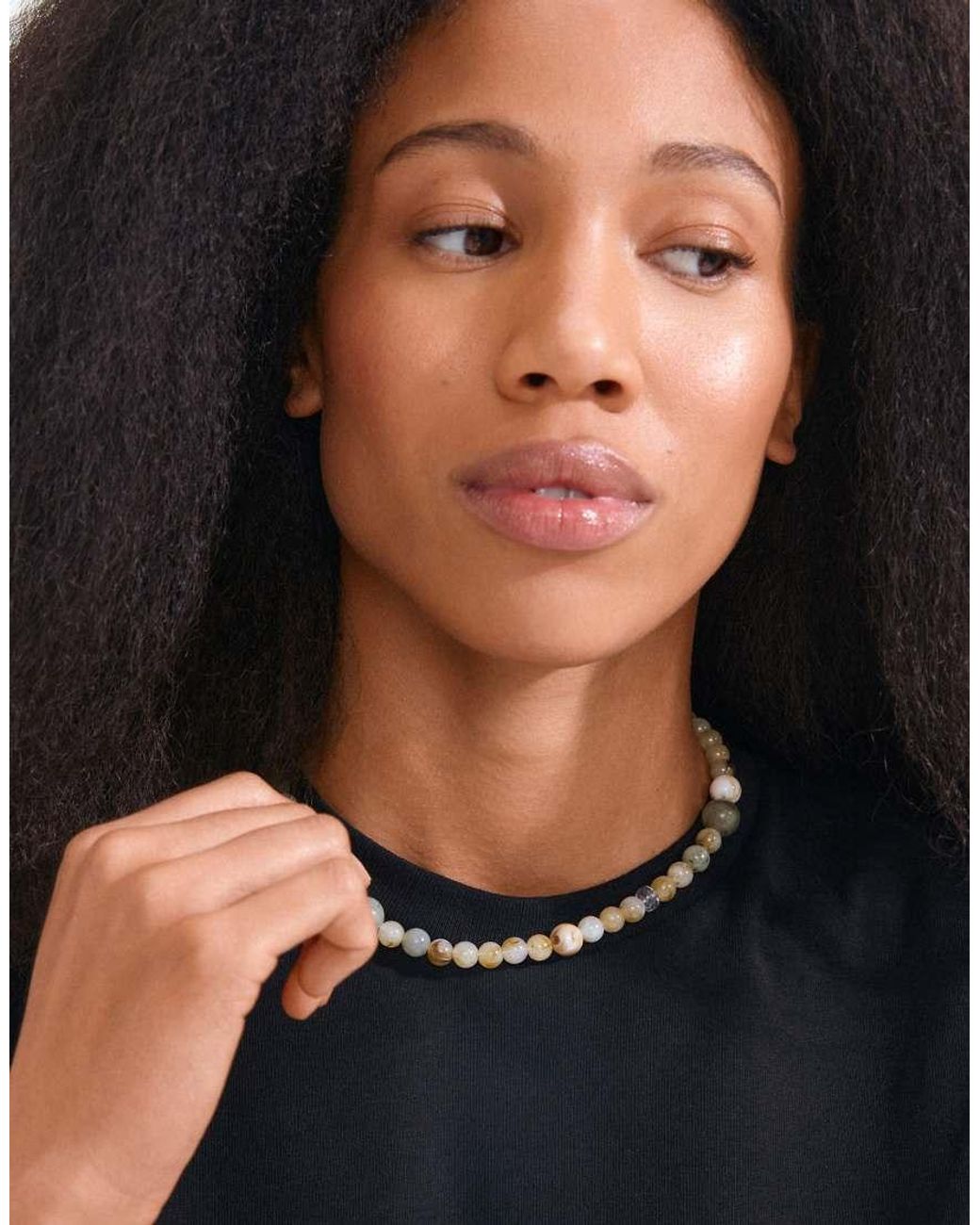 Pilgrim Black Root Necklace