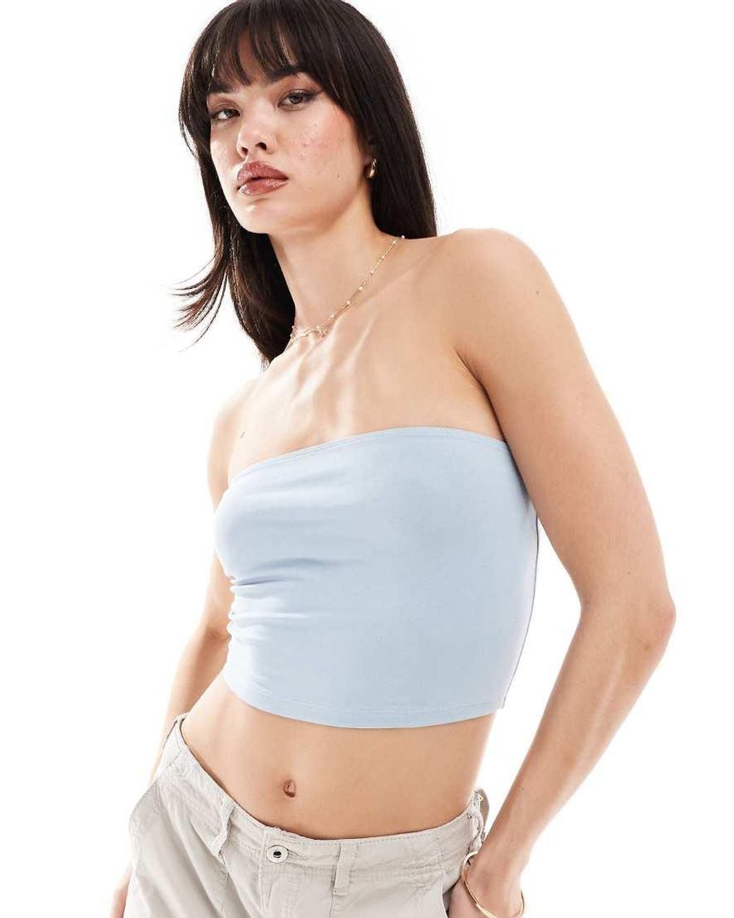 asos bandeau top