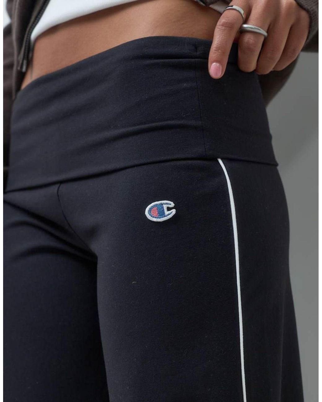 Champion Green Future Memories Fold Over Waistband Pants