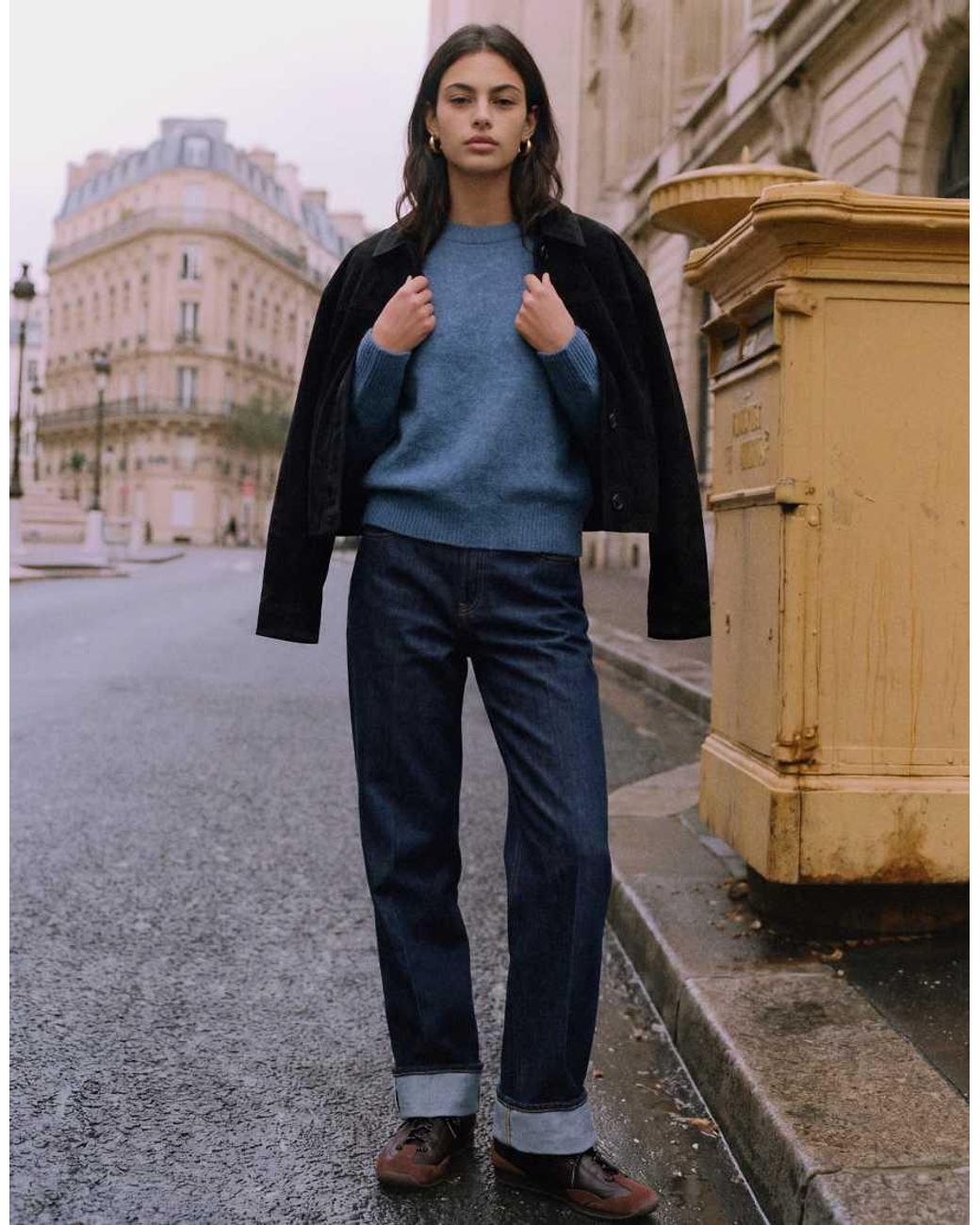 Vero Moda Blue Soft O-neck Jumper