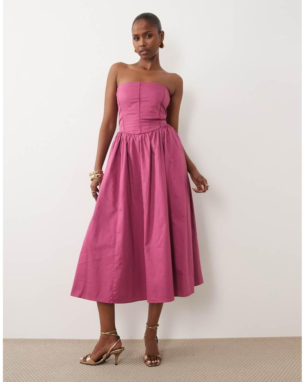 corset dress gown Scoop Neck Lace A-line Wedding Nude Pink Waist:40 line * Design season: 25S9 The Western Wedding Collection