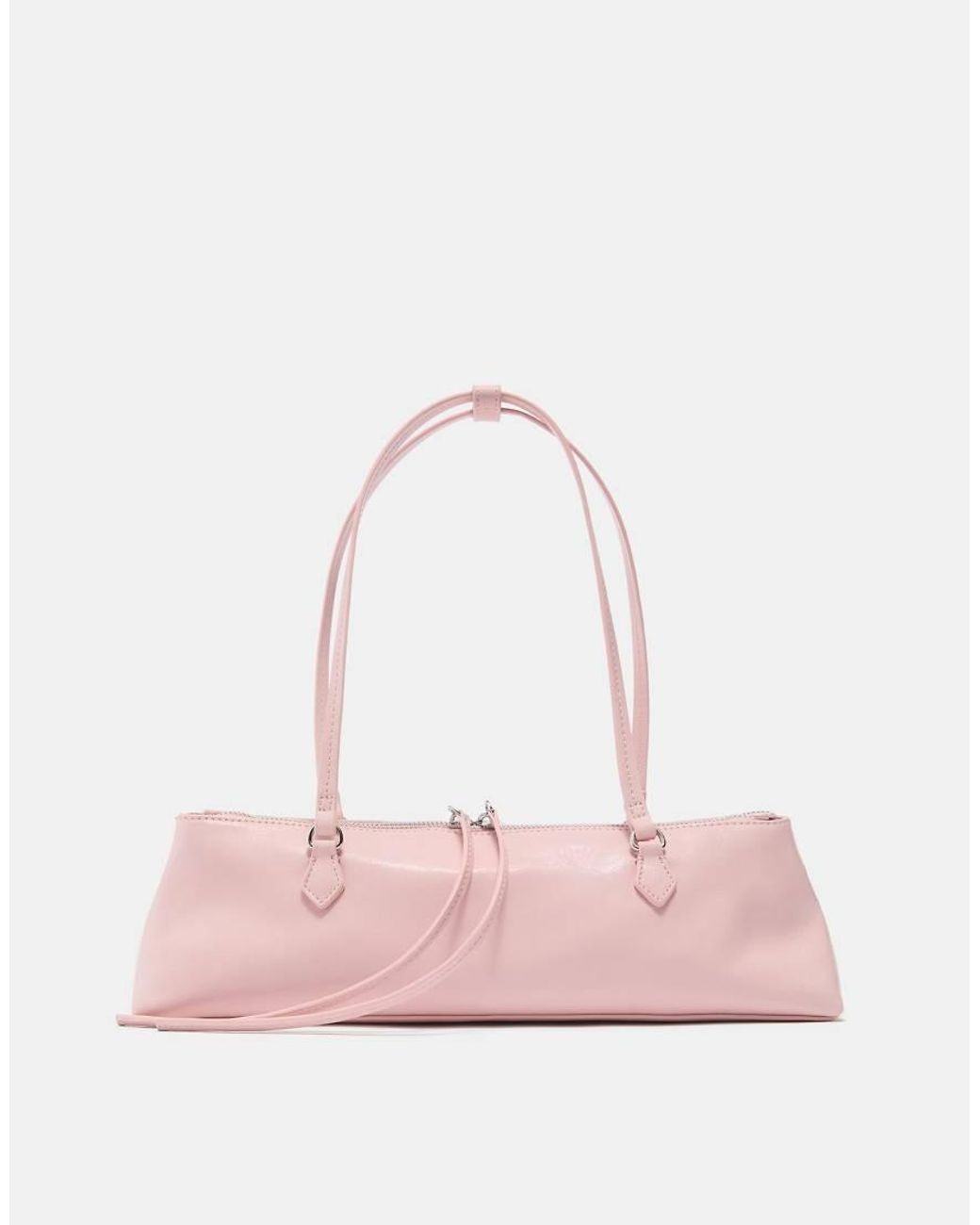 Borsa Da Spalla Rosa Con Tracolla Lunga di Pull&Bear in Pink