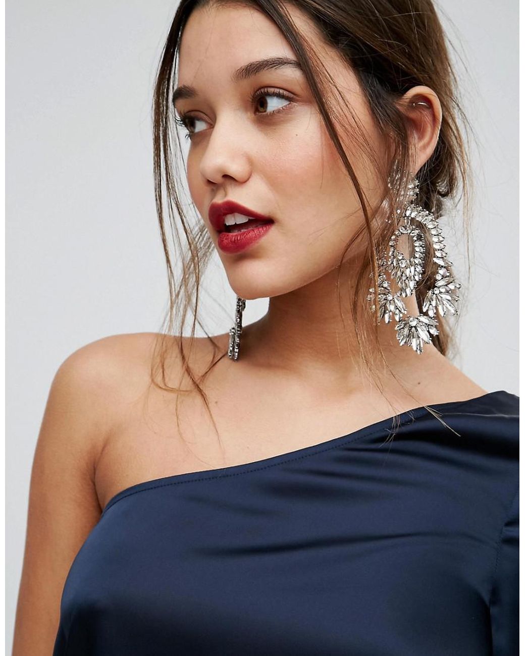 ALDO Statement Crystal Drop Earrings | Lyst
