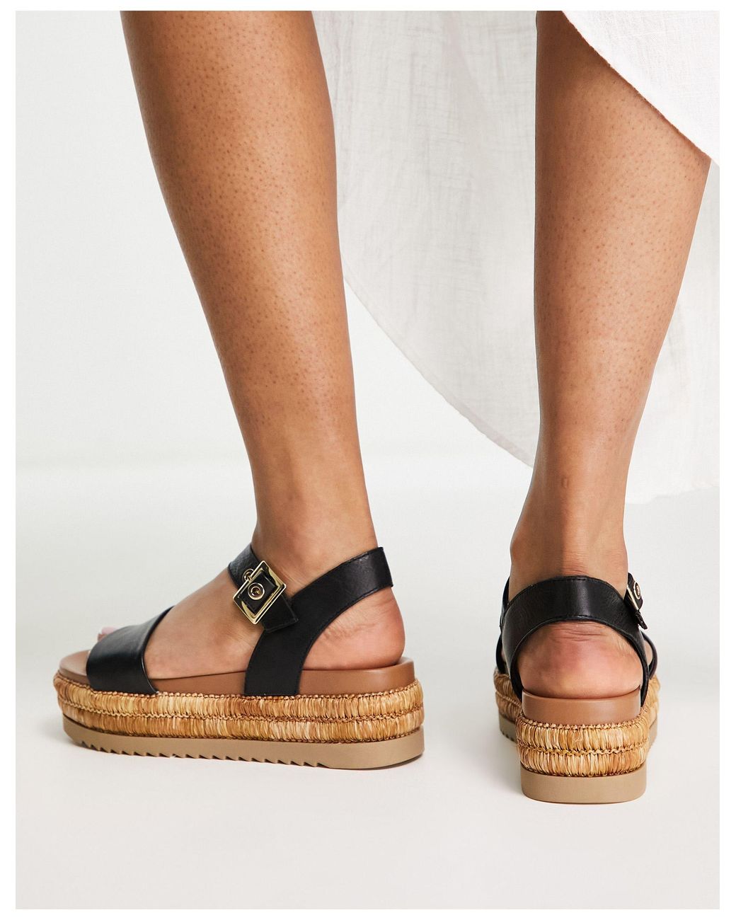 Flat hotsell platform sandal