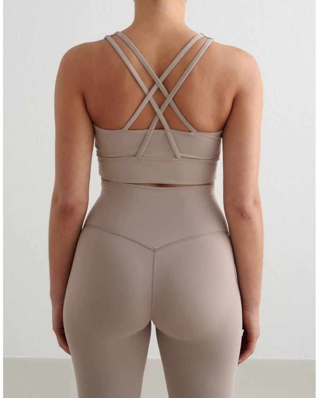 Aim'n Gray Dark Clay Sense Sports Bra