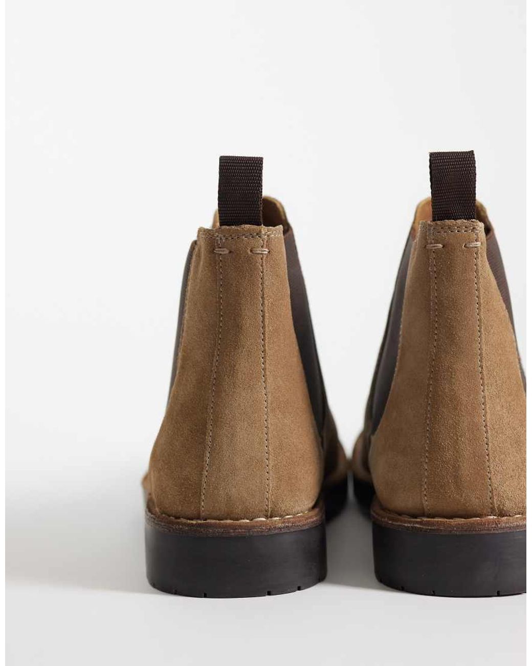 ASOS Brown Chelsea Boots for men