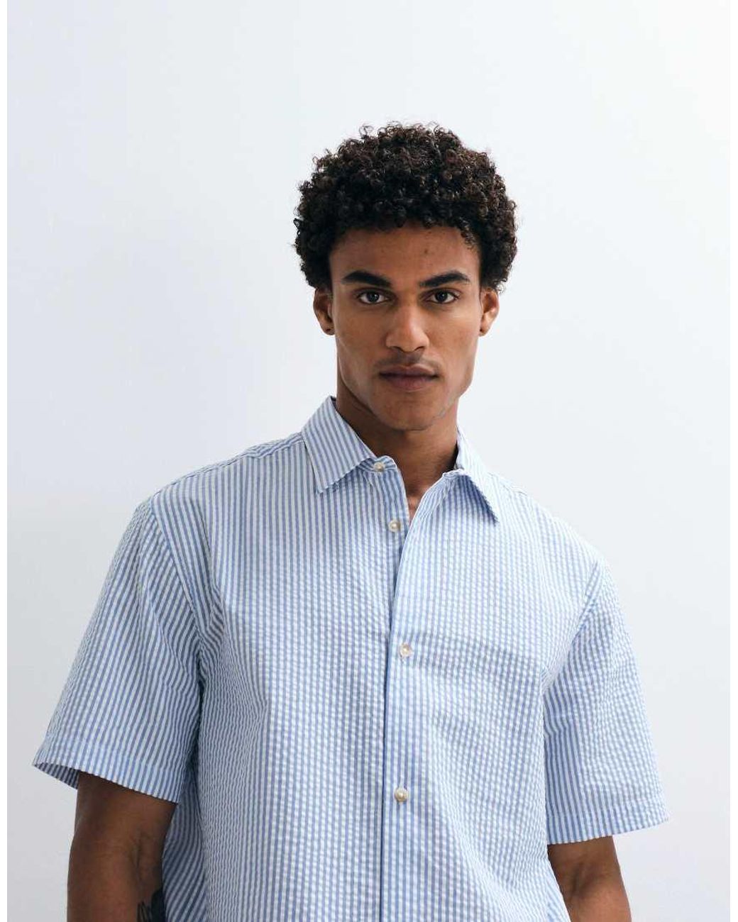 Camicia Comoda di ASOS in Blue da Uomo