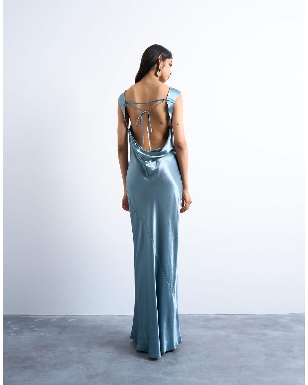 chinese dress ladies La Lune Lace Back Maxi Dress | Lilac | Dresses