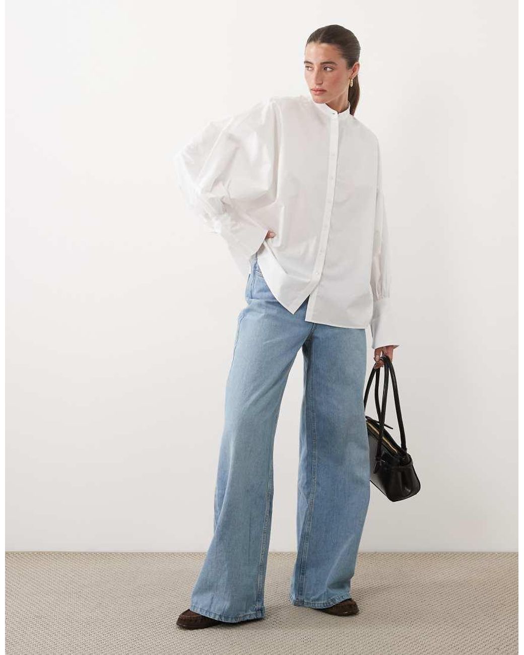 Boss White Extreme Sleeve Shirt