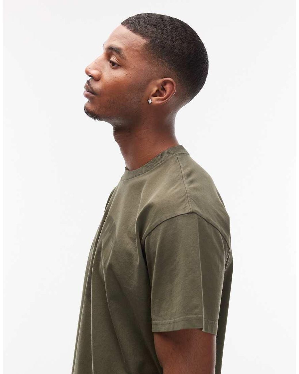 Carhartt Green Faded Pond Corps T-Shirt for men