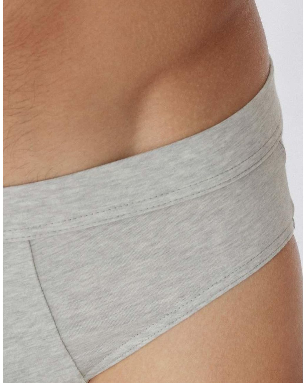 Tezenis White Stretch Cotton Briefs for men