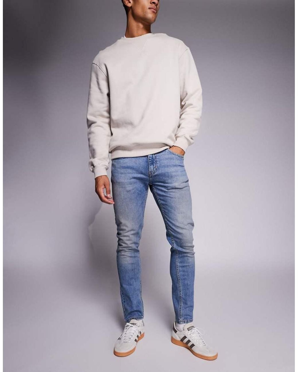 Levi's Blue 512 Slim Tapered Jeans for men