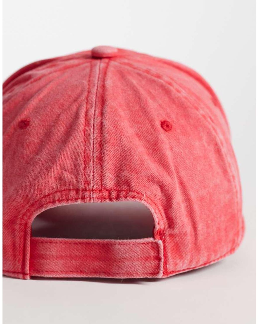South Beach Pink Embroide Shell Cap