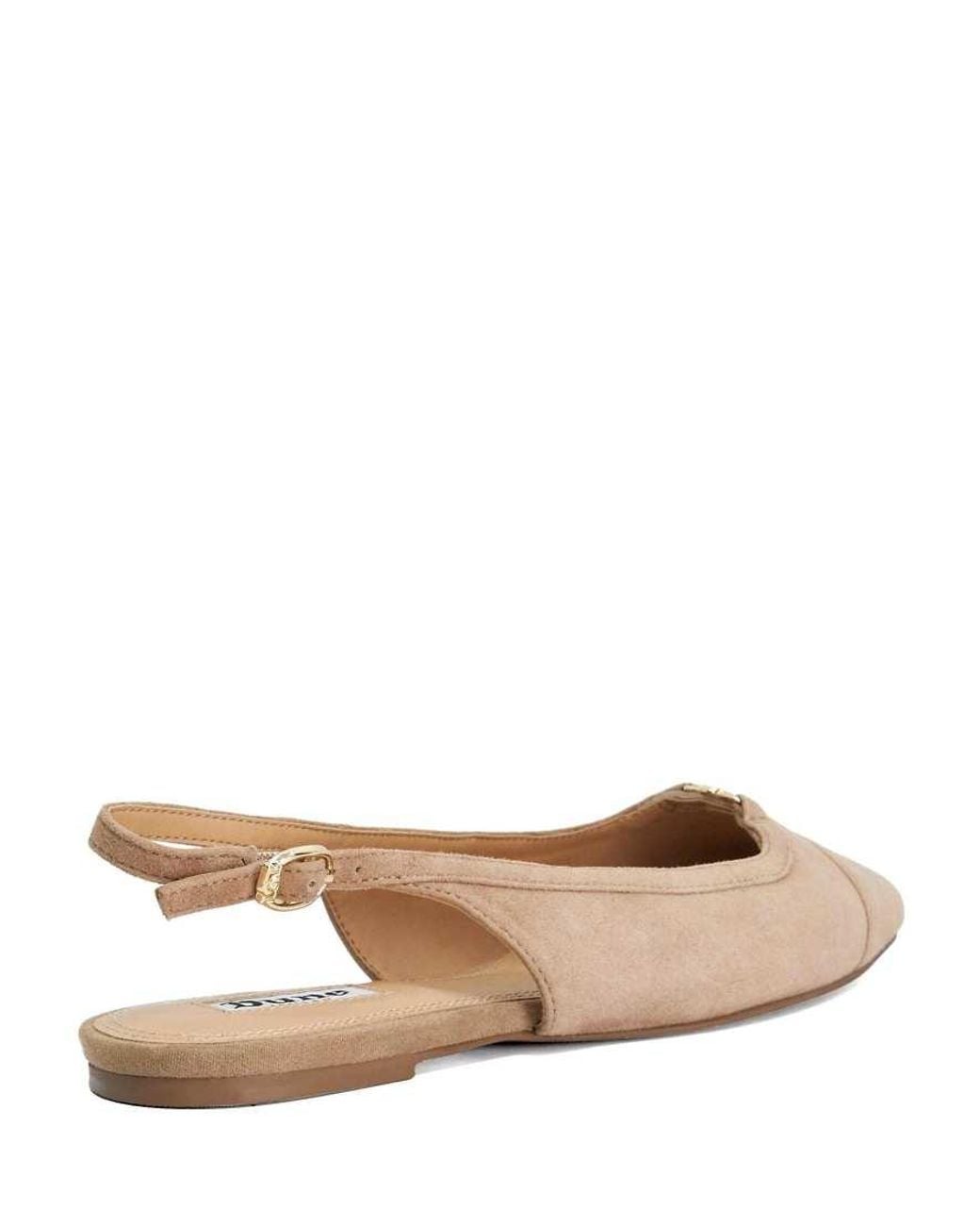 Dune Brown Hanna Ballet Pumps