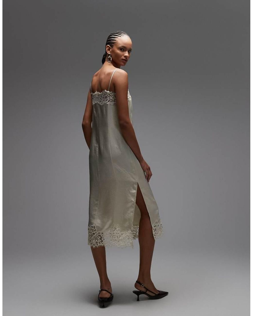 arket silk slip dress ARKET Silk Slip Dress
