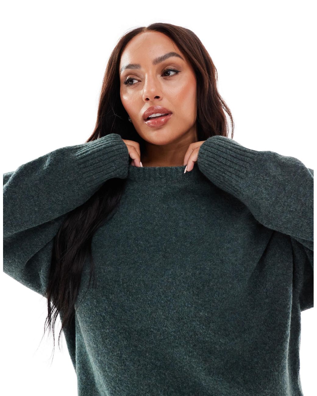 Vero Moda Blue – weicher oversize-pullover
