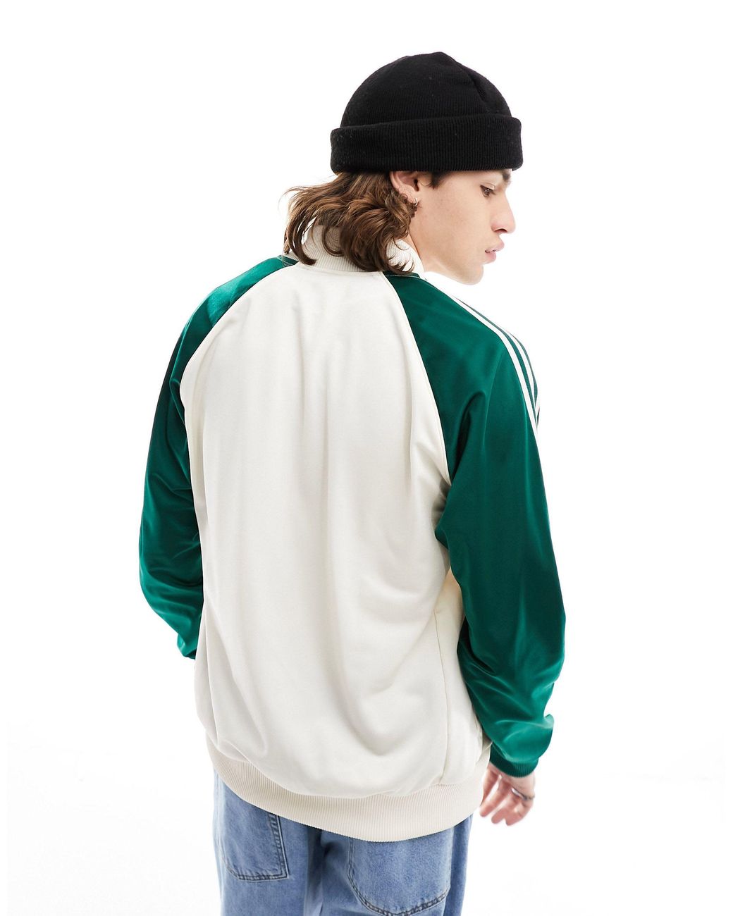 adidas gazelle silver green womens Chelsea Vintage Retro adidas Originals Superstar Track Top (S)