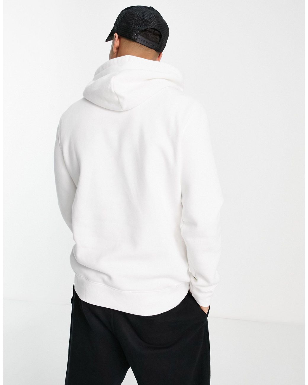 Hollister Hoodie in White for Men | Lyst