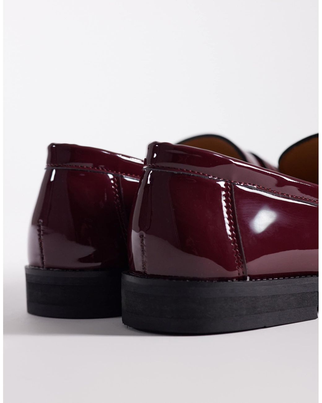 SEQWL Purple Hero Rouched Loafers for men