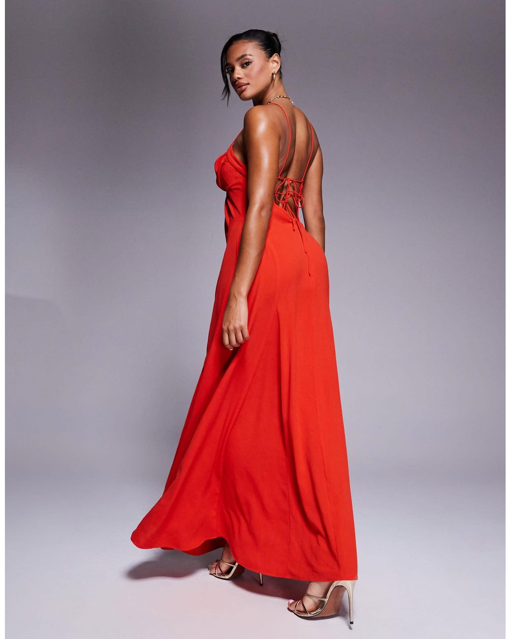 ASOS Red – midikleid