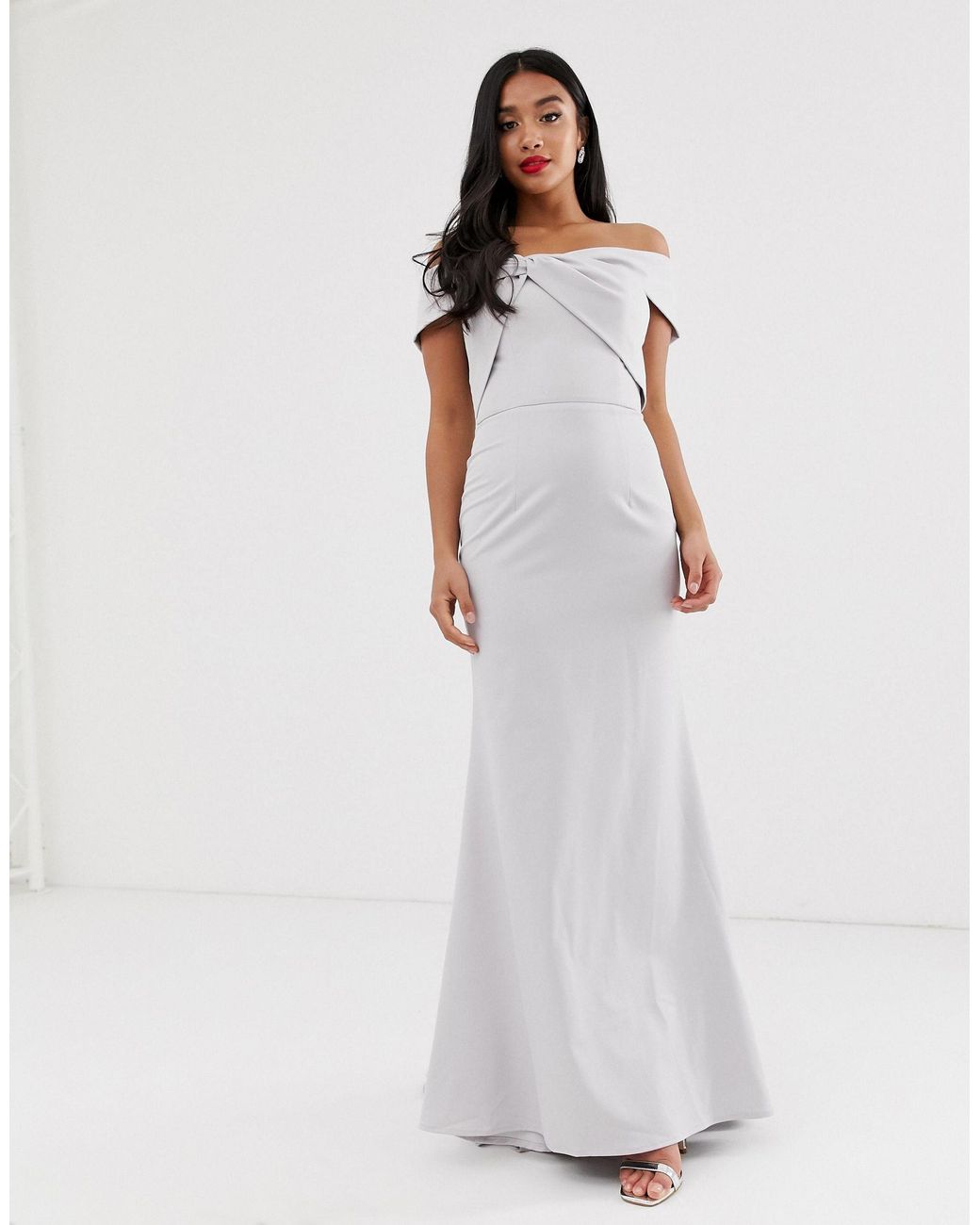 chloe bardot maxi dress