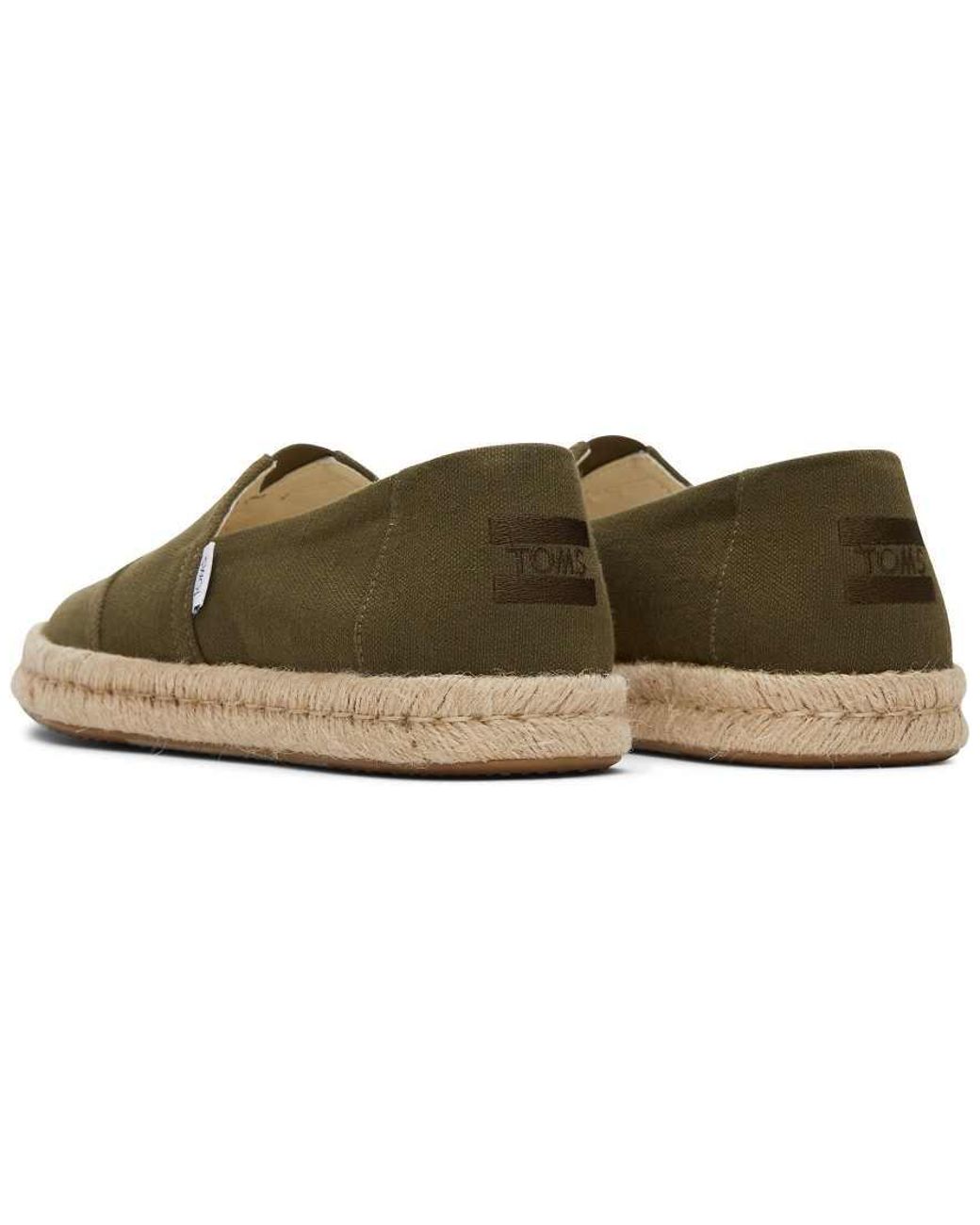 TOMS Green Alpargata Rope 2.0 Shoe for men