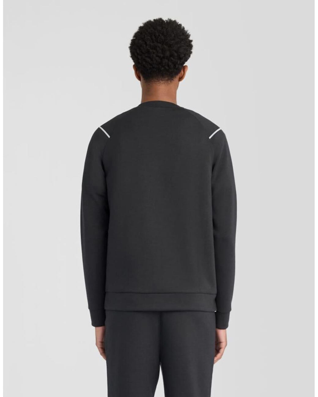 Lyle & Scott Gray Mid Layers Neoprene Crew Neck for men
