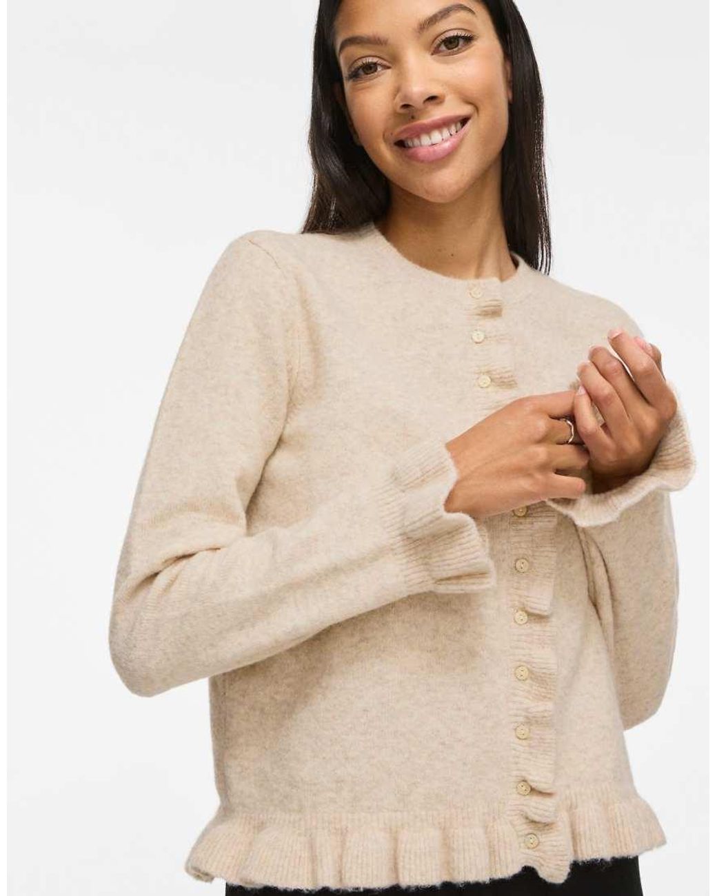 Vila Natural Knitted Cardigan