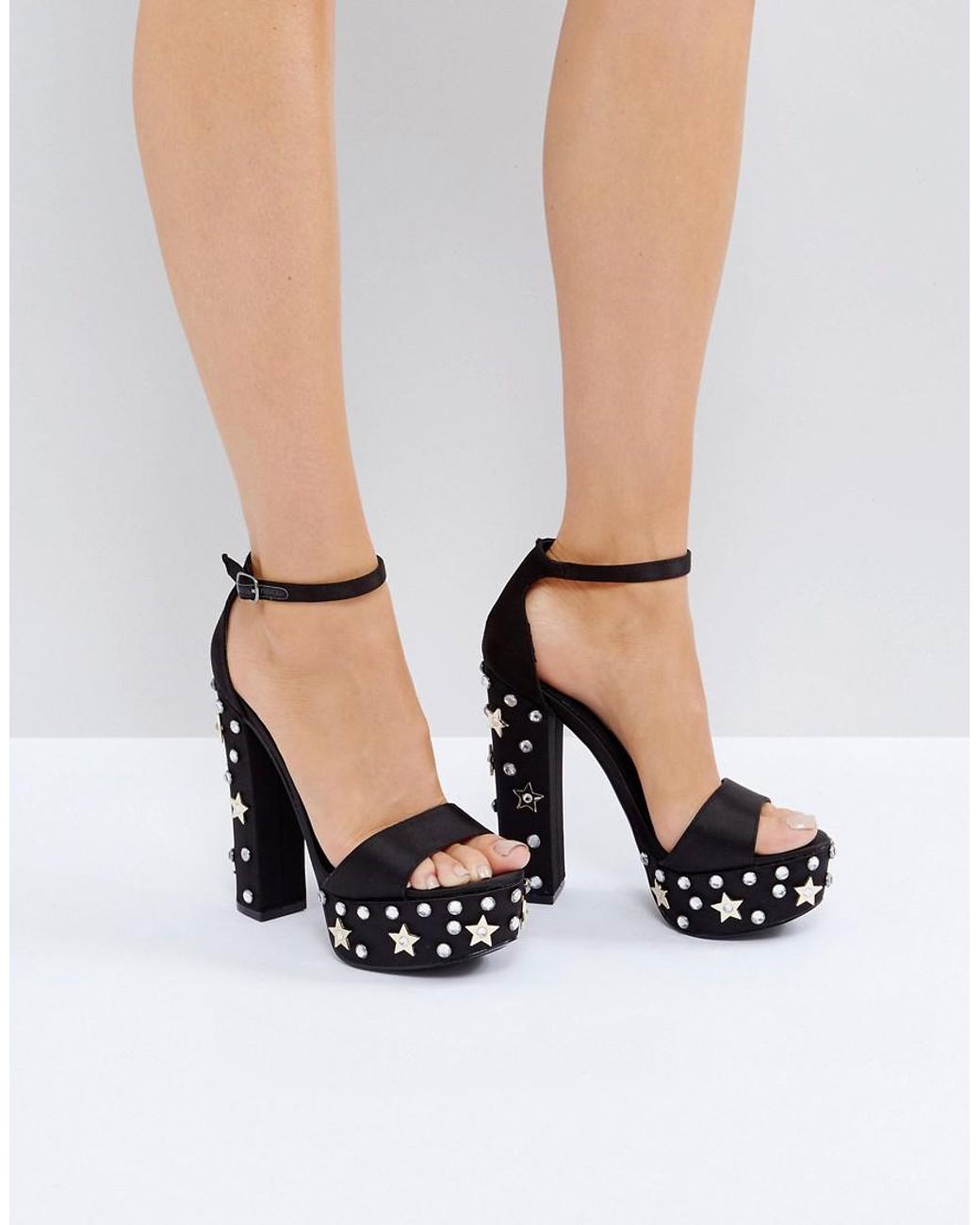 Steve Madden Glory Studded Heeled 