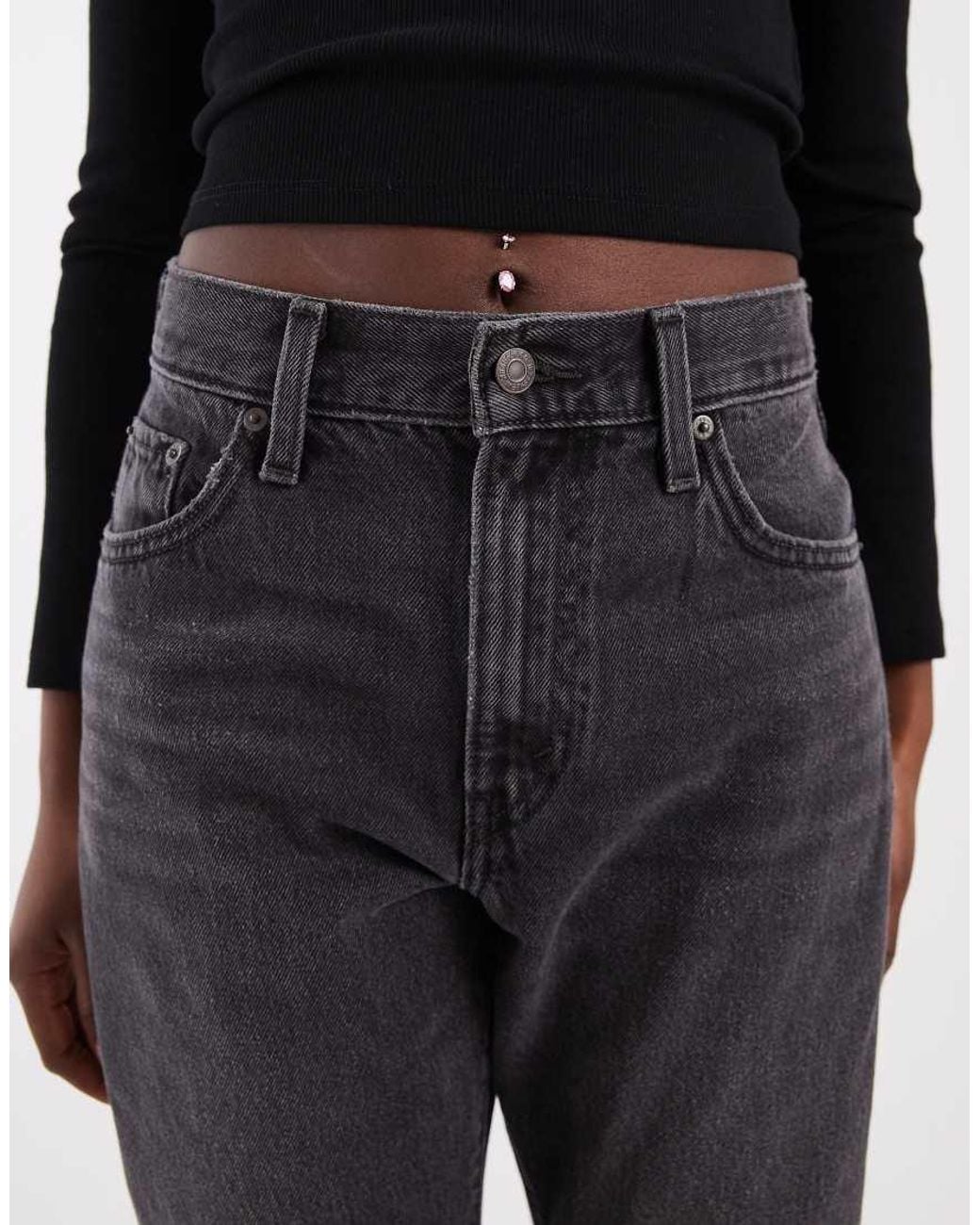 Levi's Blue Cinch Flare Jeans