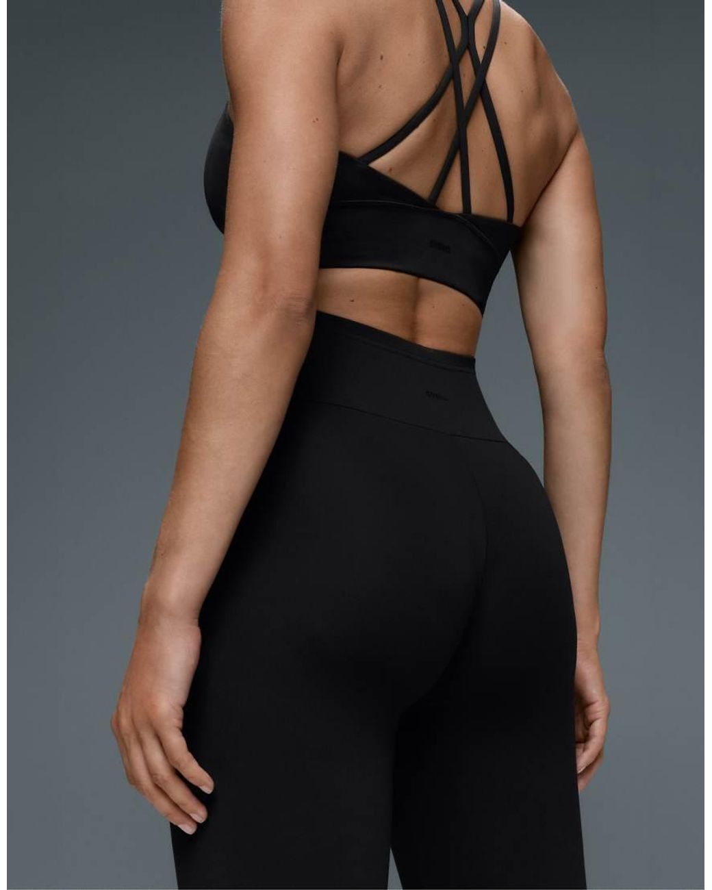 Oysho Black Comfortlux 65cm Maternity leggings